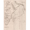 Untitled Sea Chart East Coast of Africa Arabian Peninsula and West Coast of India